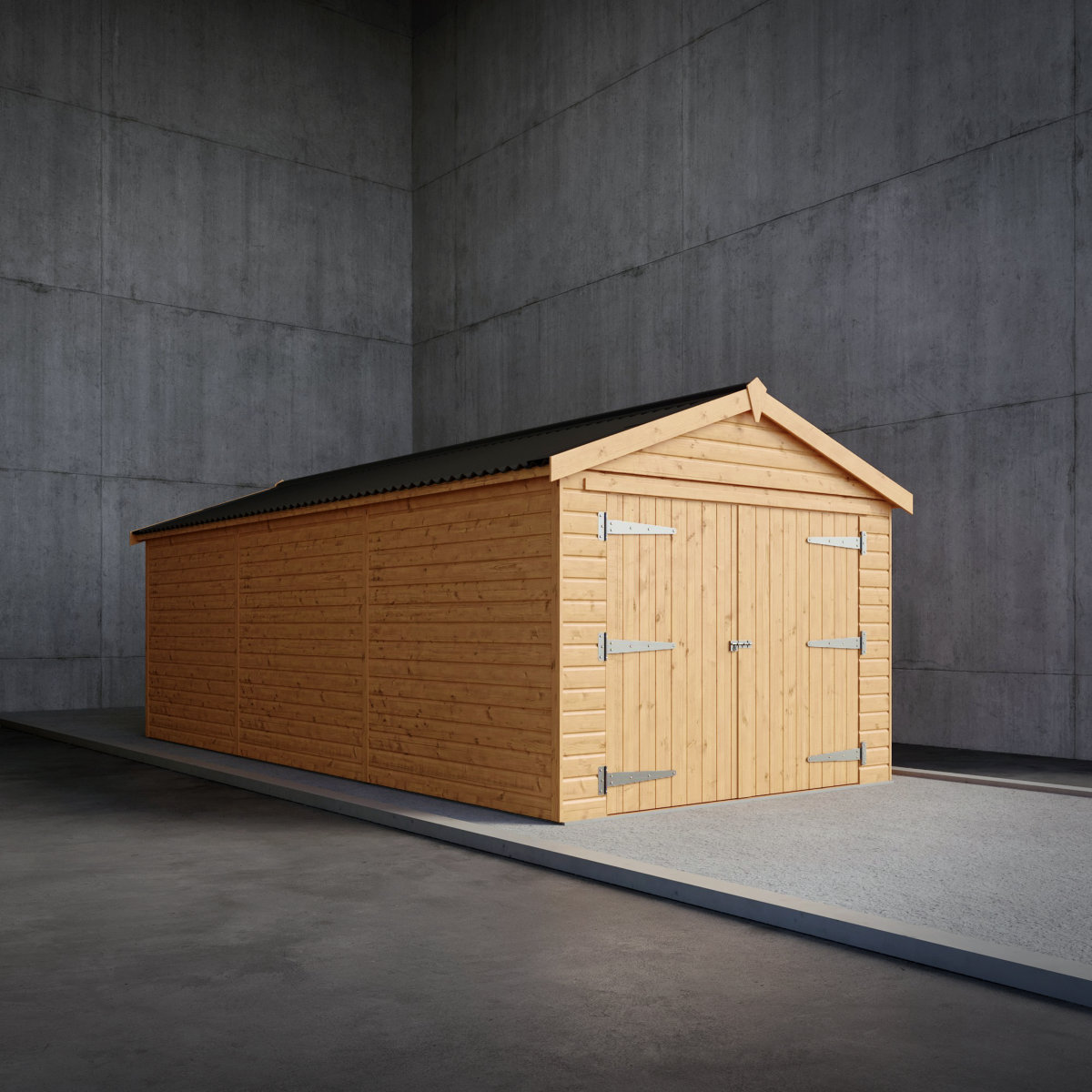 BARTON WOODEN GARAGE