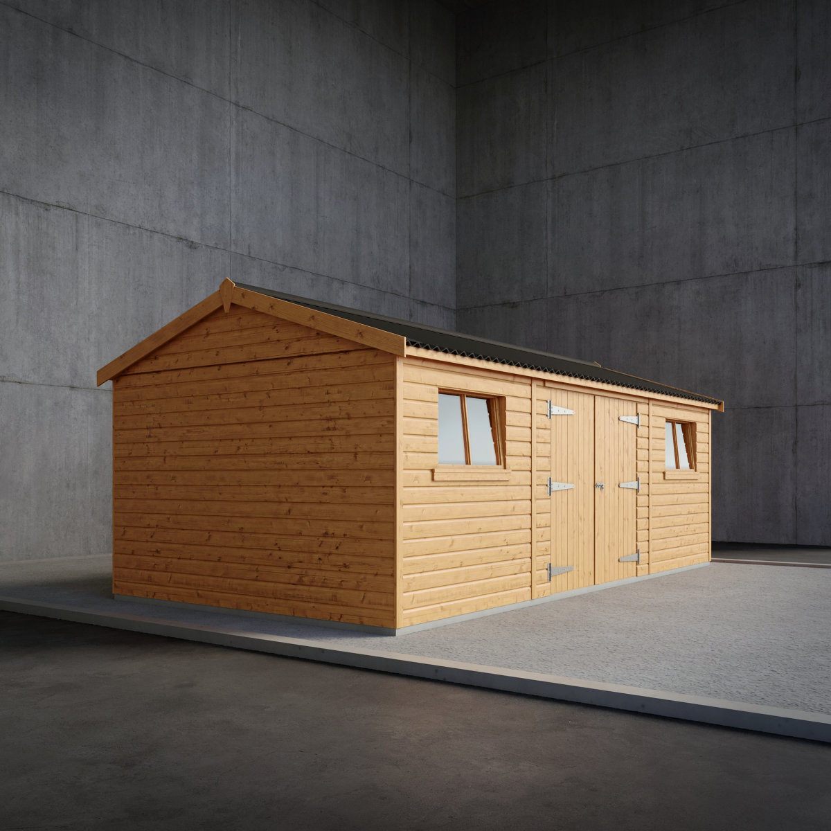 CAM WOODEN WORKSHOP - GARAGE